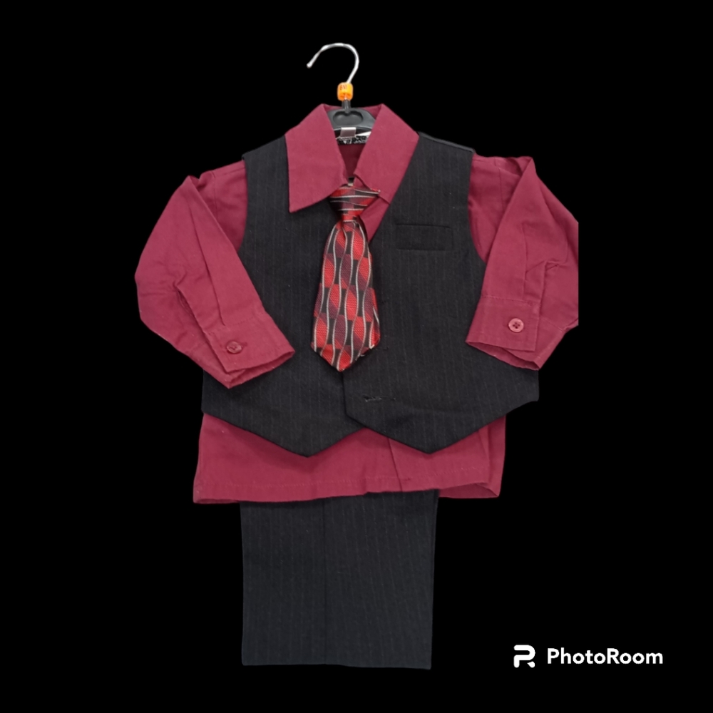 Baby Boy's 6Mth Pinstripe Holiday Suit